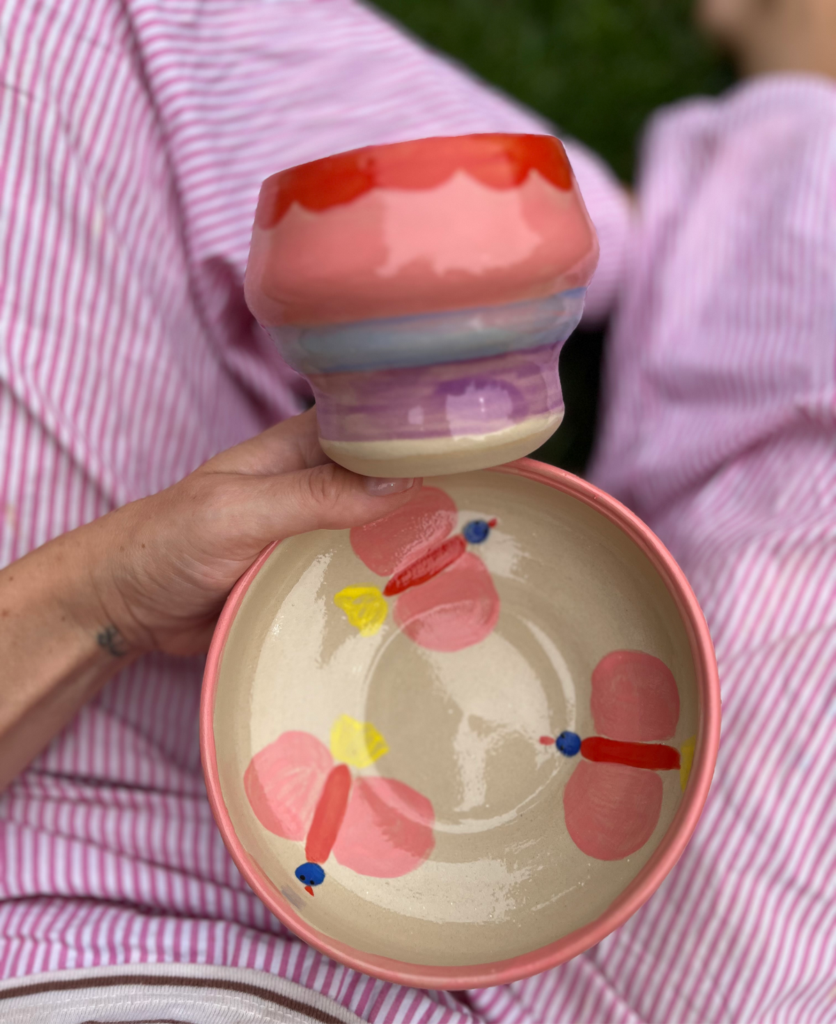 Miska w ptaszki